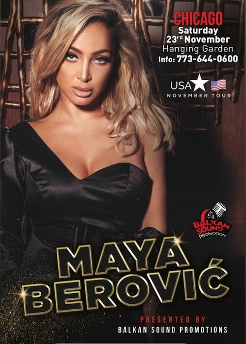 Maya Berovic Usa Tour 2019 Hanging Gardens Balkan City Magazine